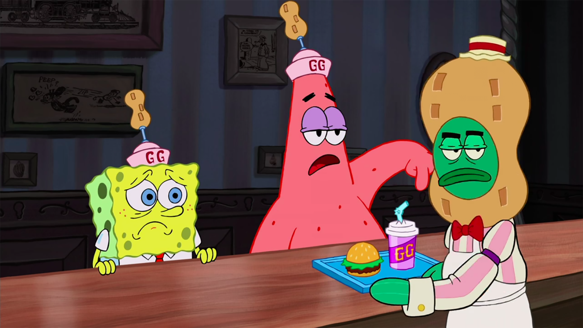 Detail Spongebob Waiter Nomer 7
