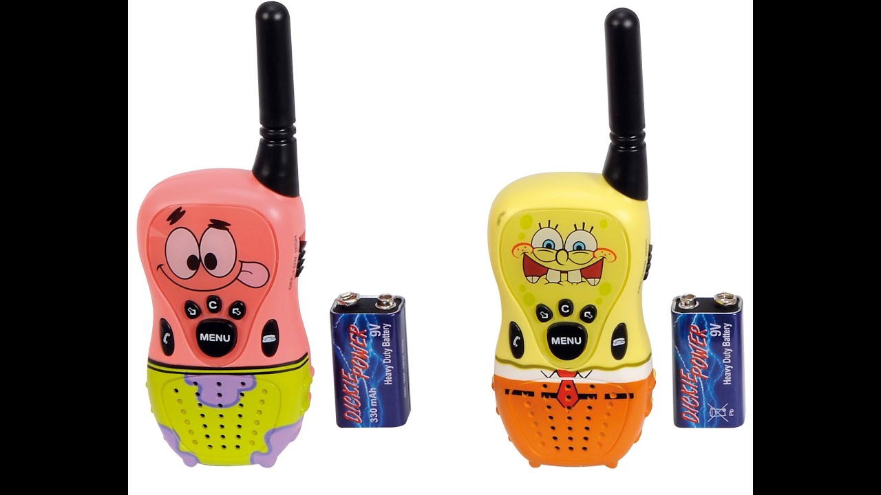 Detail Spongebob Walkie Talkie Nomer 20