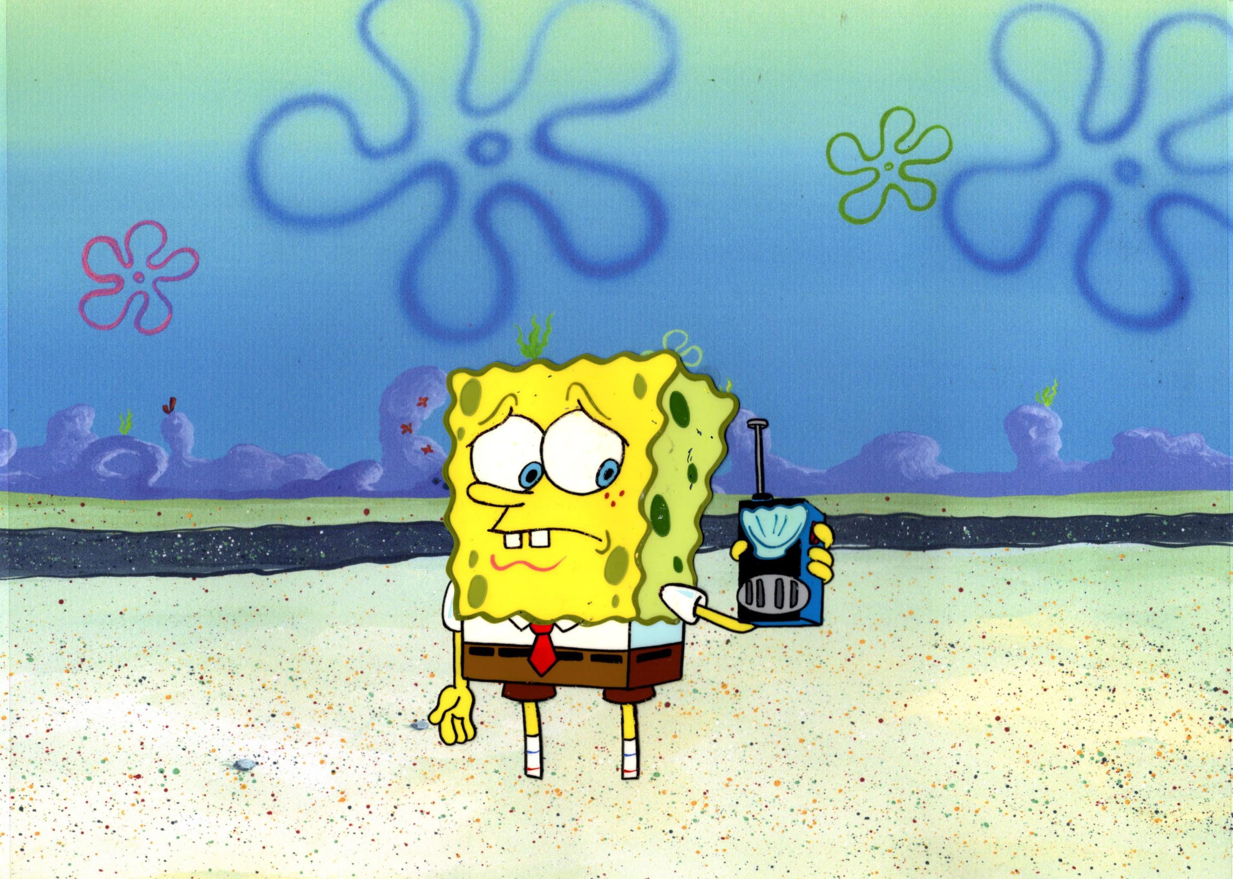 Detail Spongebob Walkie Talkie Nomer 49