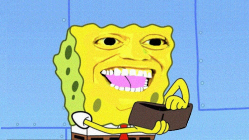 Spongebob Wallet Meme - KibrisPDR