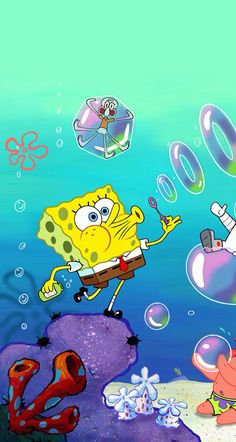 Detail Spongebob Wallpaper For Iphone Nomer 17