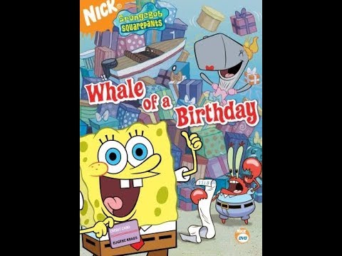 Detail Spongebob Whale Of A Birthday Dvd Nomer 13