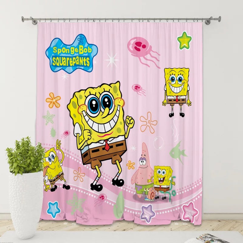 Detail Spongebob Window Curtains Nomer 7