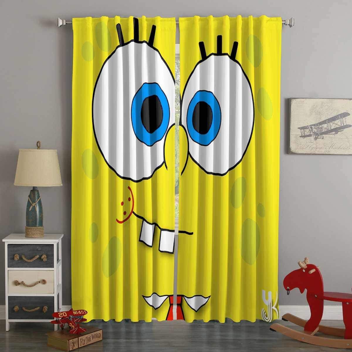 Detail Spongebob Window Curtains Nomer 10