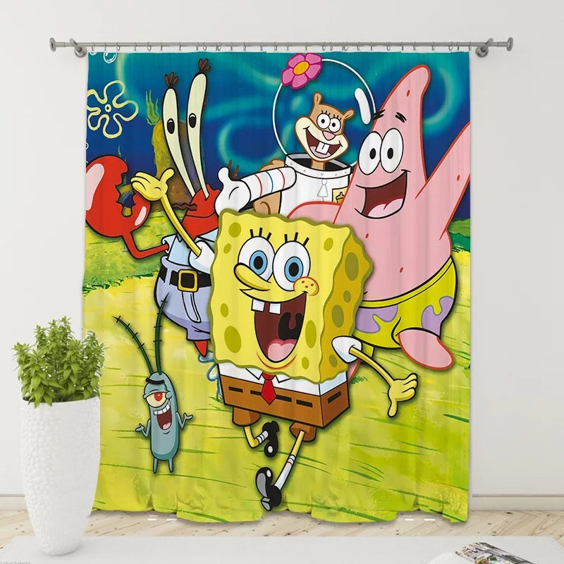 Detail Spongebob Window Curtains Nomer 19