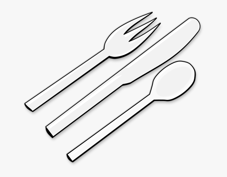 Detail Spoon And Fork Clipart Nomer 18