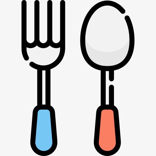 Detail Spoon And Fork Clipart Nomer 19