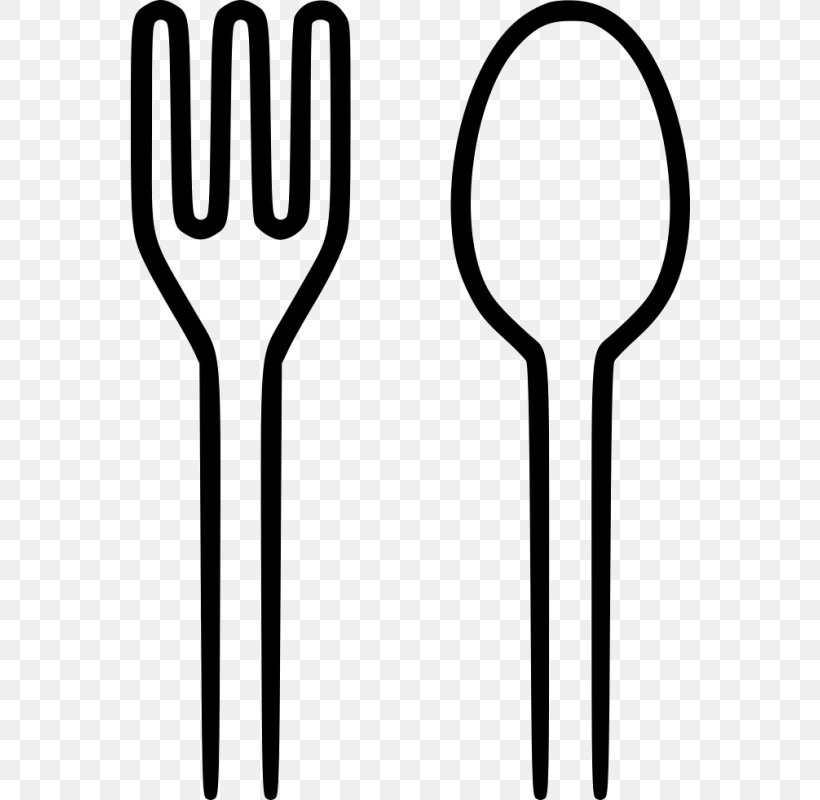 Detail Spoon And Fork Clipart Nomer 40