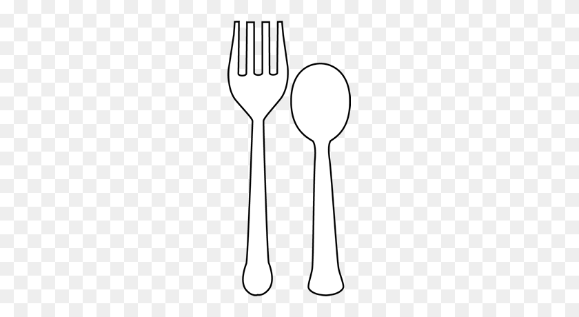 Detail Spoon And Fork Clipart Nomer 44