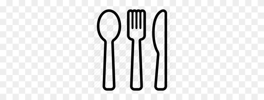 Detail Spoon And Fork Clipart Nomer 45