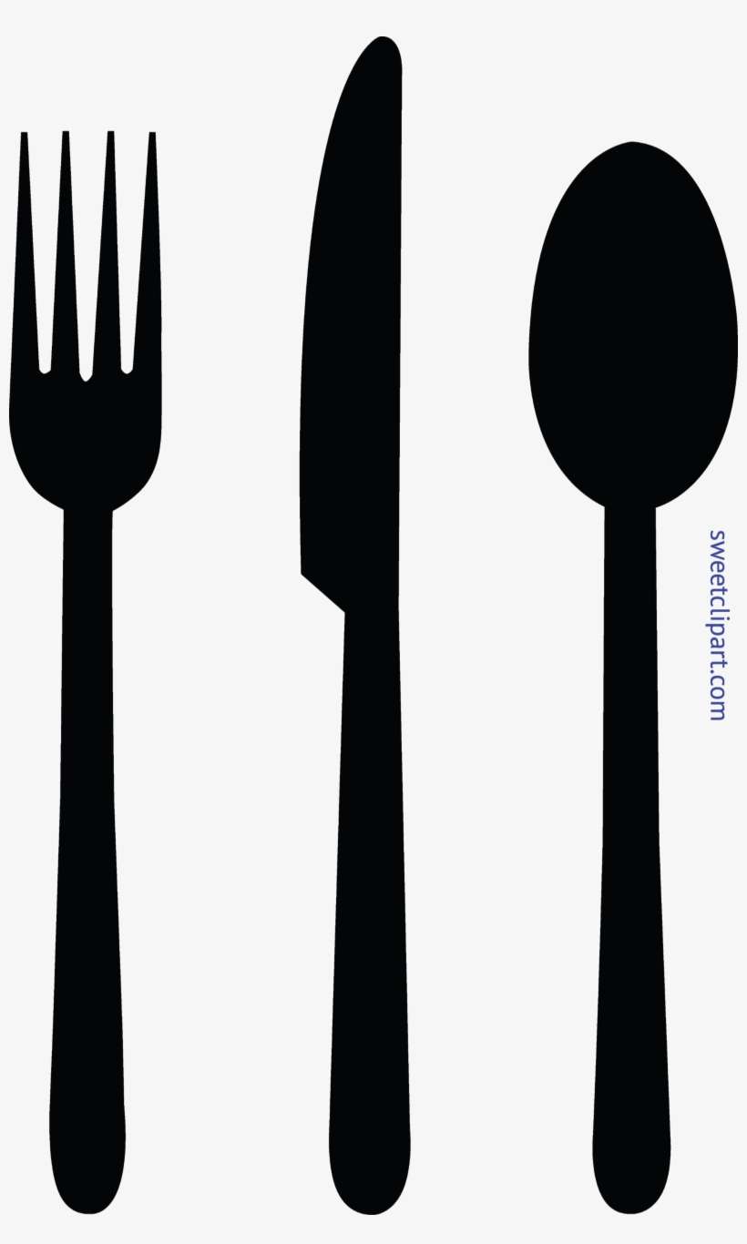 Detail Spoon And Fork Clipart Nomer 5