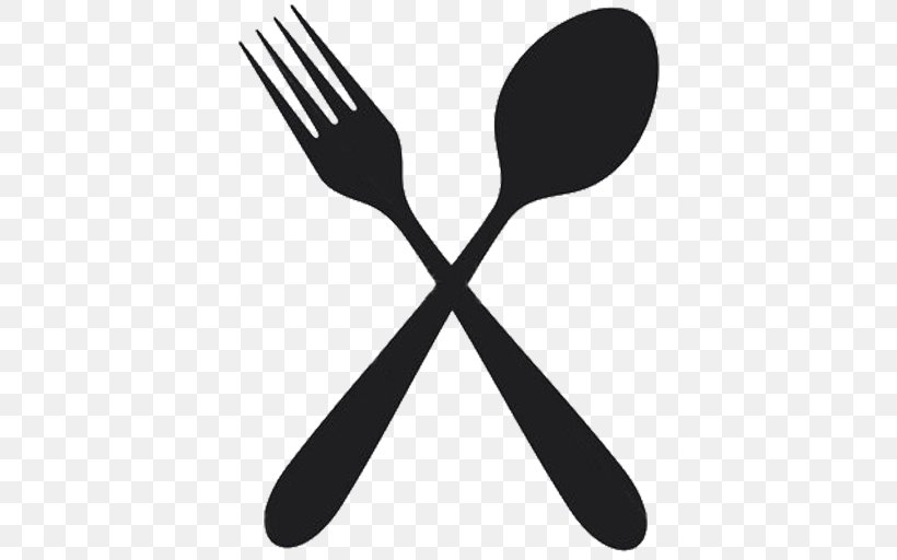 Detail Spoon And Fork Clipart Black And White Nomer 24