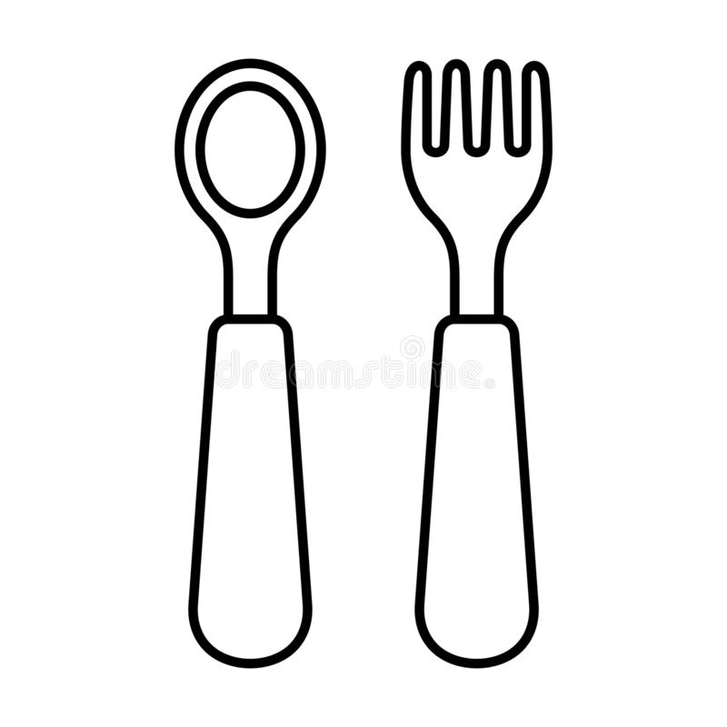 Detail Spoon And Fork Clipart Black And White Nomer 25