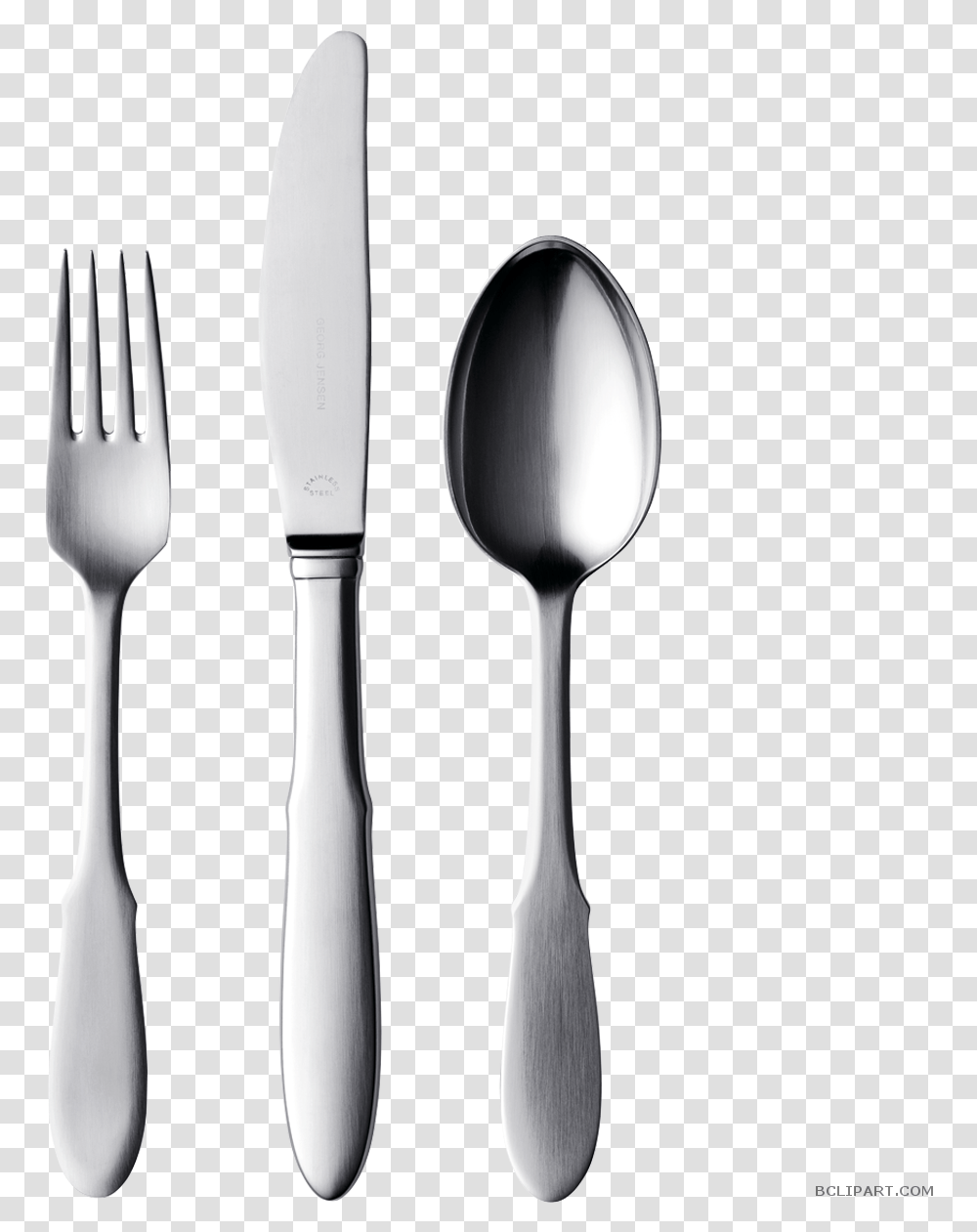 Detail Spoon And Fork Clipart Black And White Nomer 46