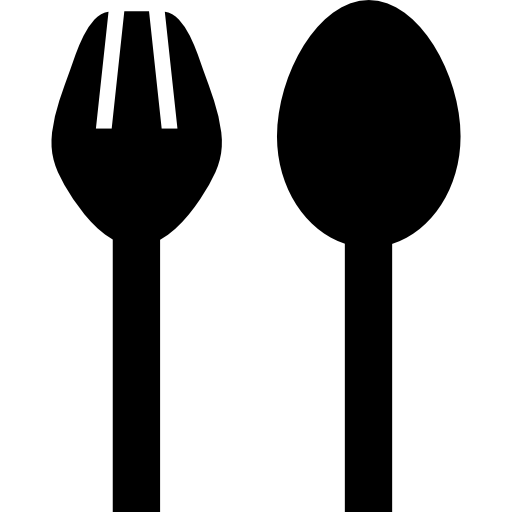 Detail Spoon And Fork Silhouette Nomer 35
