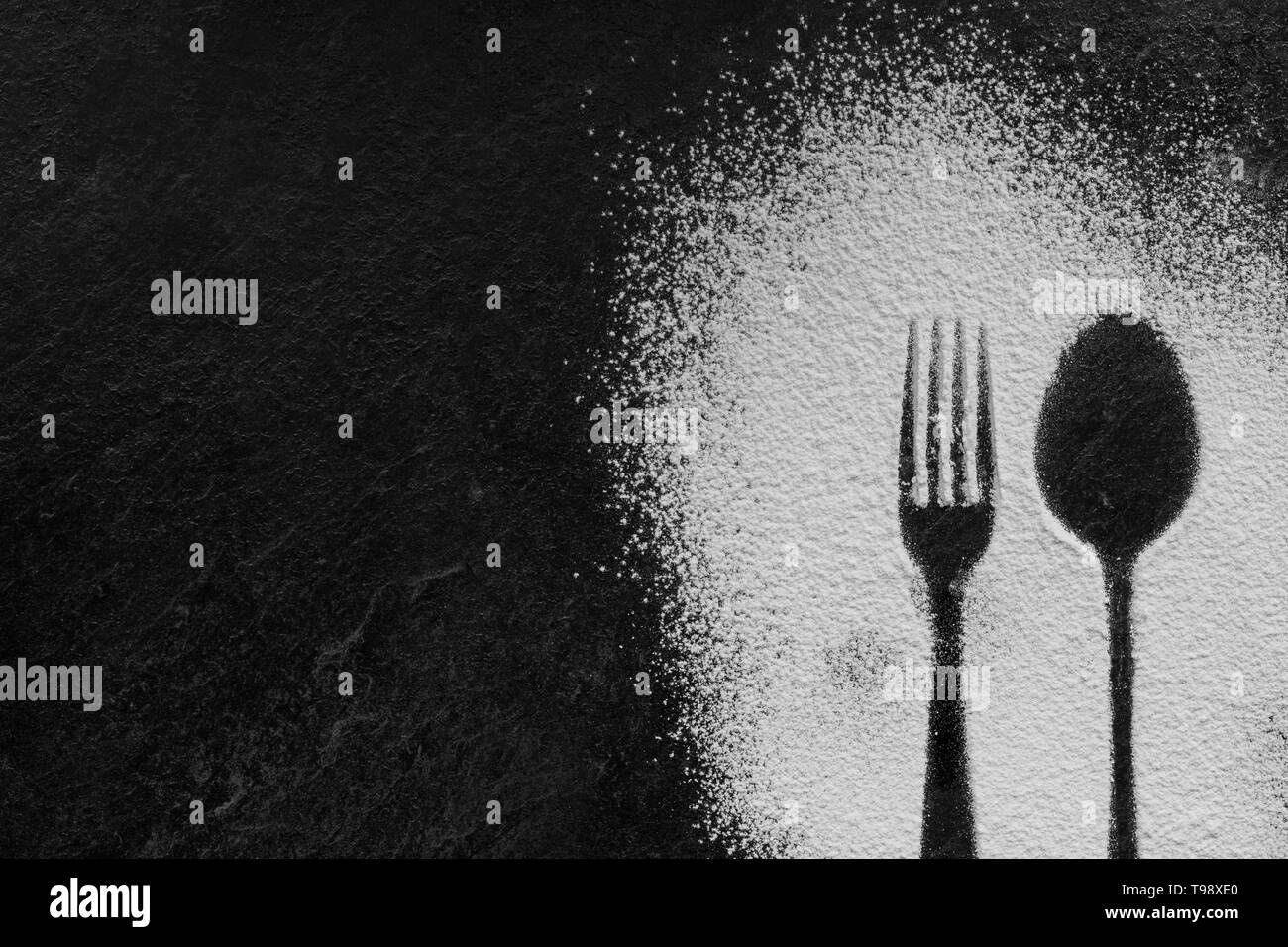 Detail Spoon And Fork Silhouette Nomer 39