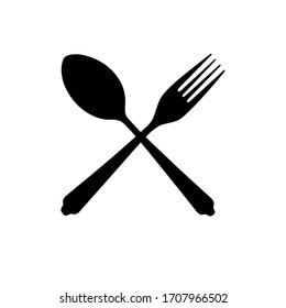 Detail Spoon And Fork Silhouette Nomer 49