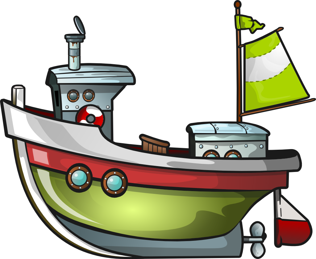 Detail Sport Fishing Boat Clipart Nomer 35