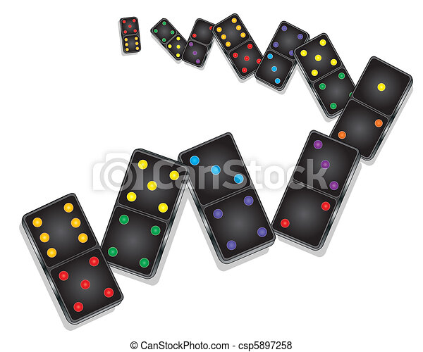 Detail Spot On Domino Or Playing Card Nomer 9