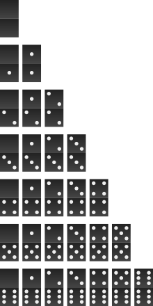 Detail Spot On Domino Or Playing Card Nomer 13
