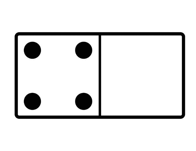 Detail Spot On Domino Or Playing Card Nomer 17