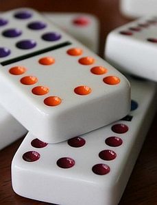 Detail Spot On Domino Or Playing Card Nomer 32