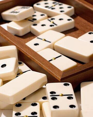 Detail Spot On Domino Or Playing Card Nomer 36