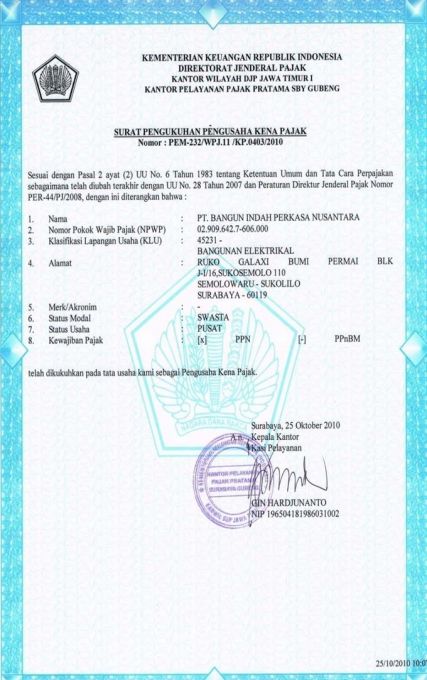 Detail Sppkp Surat Pengukuhan Pengusaha Kena Pajak Nomer 4