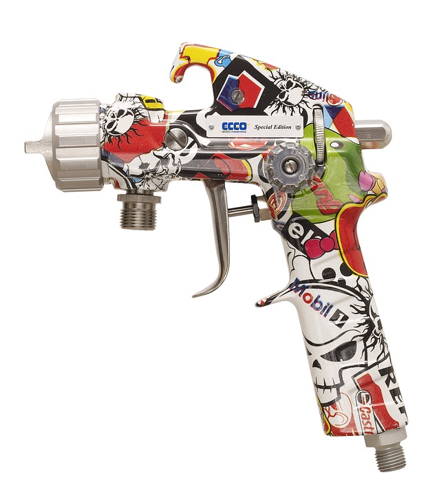 Detail Spray Gun Animasi Nomer 19