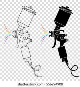 Detail Spray Gun Vector Png Nomer 21