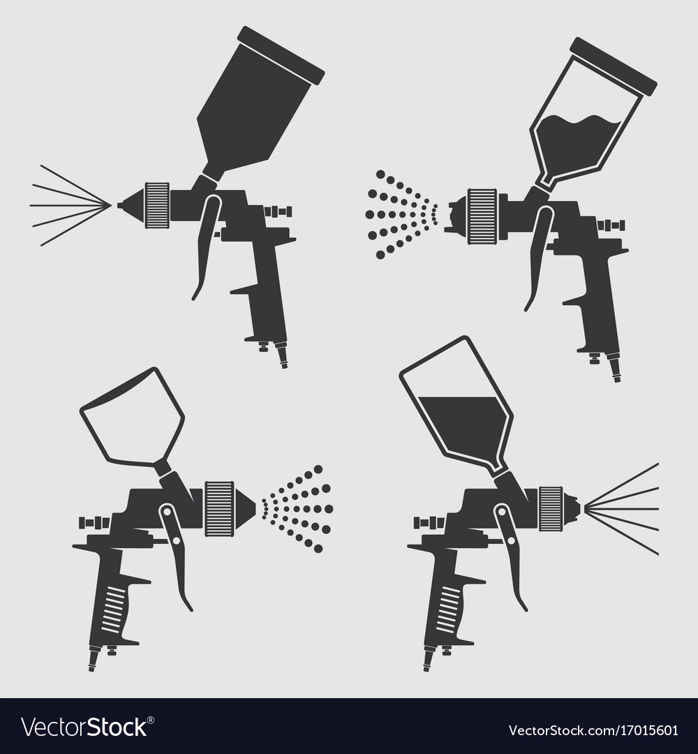 Detail Spray Gun Vector Png Nomer 36