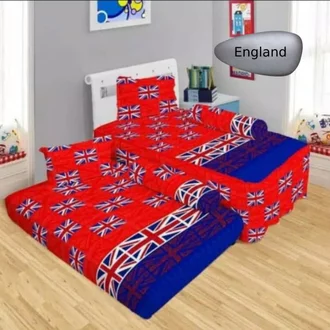 Detail Sprei Bendera Inggris Nomer 25