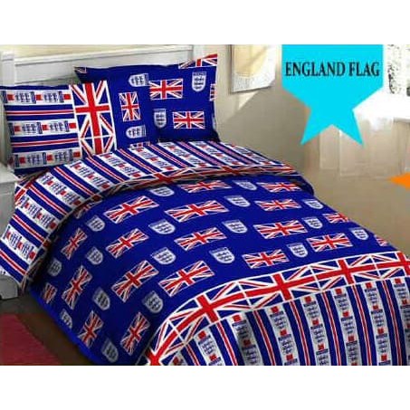 Detail Sprei Bendera Inggris Nomer 4