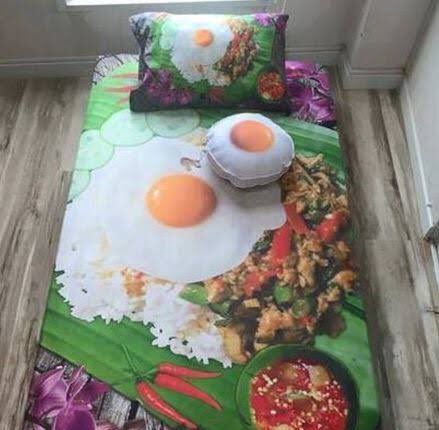 Detail Sprei Gambar Makanan 3d Nomer 2