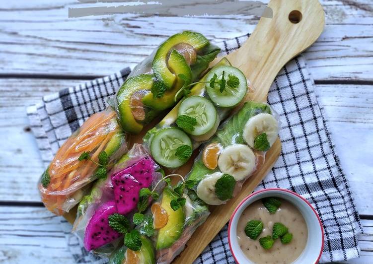 Detail Spring Roll Buah Nomer 45