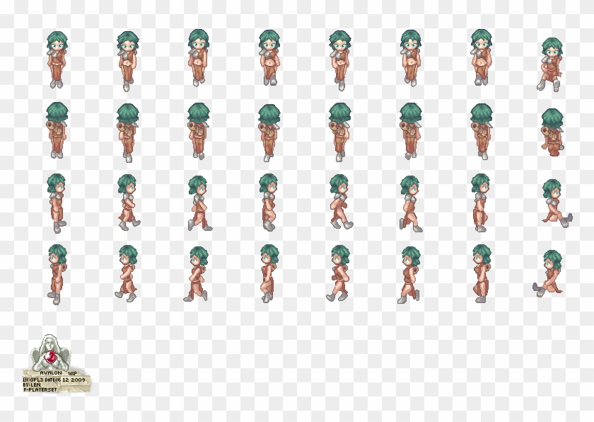 Detail Sprite Karakter Game Nomer 8