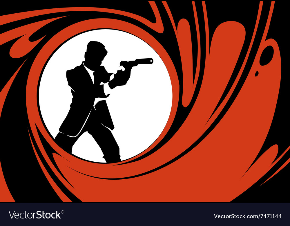 Detail Spy Silhouette Clip Art Nomer 26