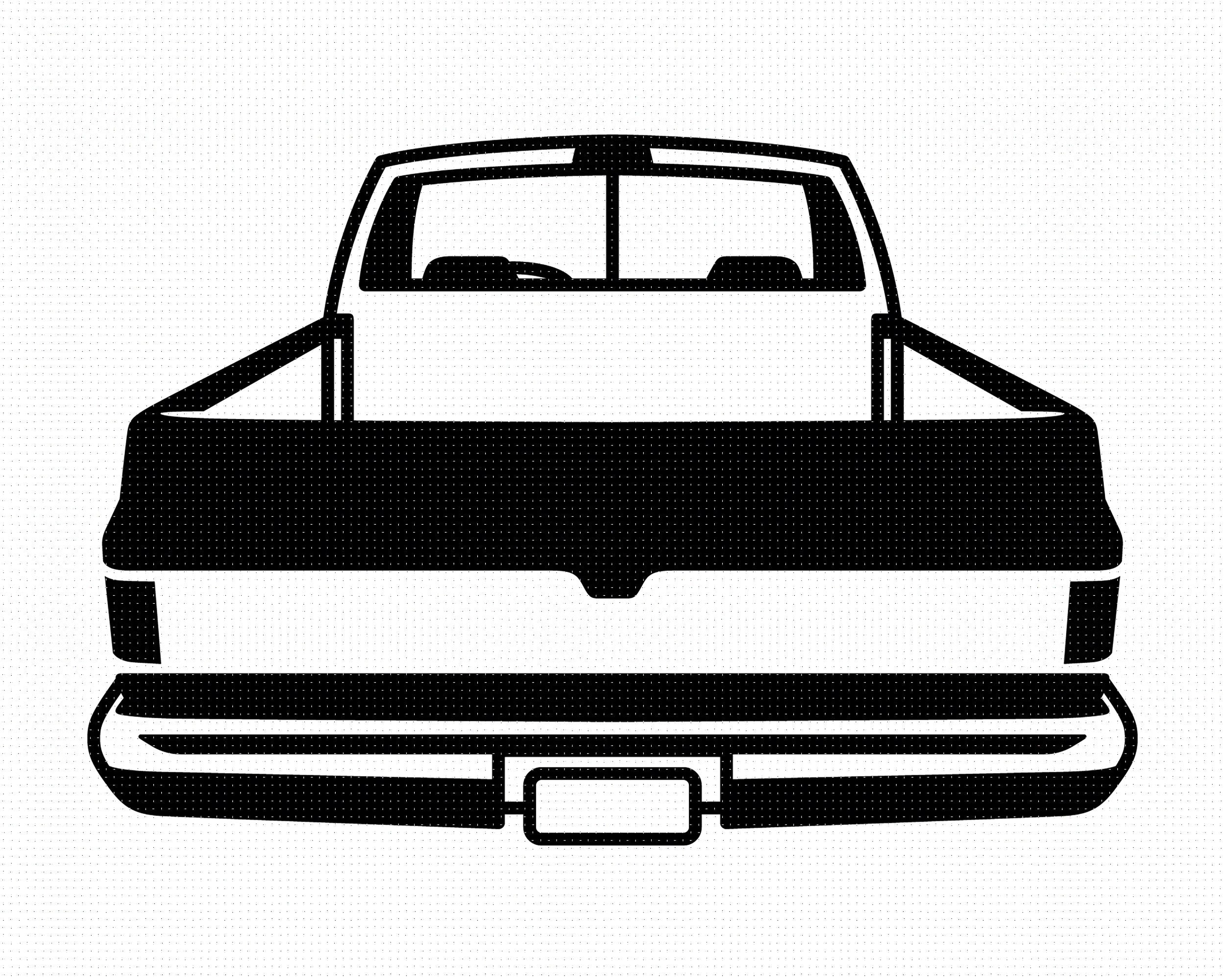 Square Body Chevy Truck Clipart - KibrisPDR