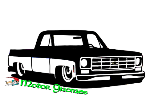 Detail Square Body Chevy Truck Clipart Nomer 21