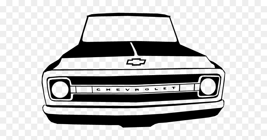 Detail Square Body Chevy Truck Clipart Nomer 28