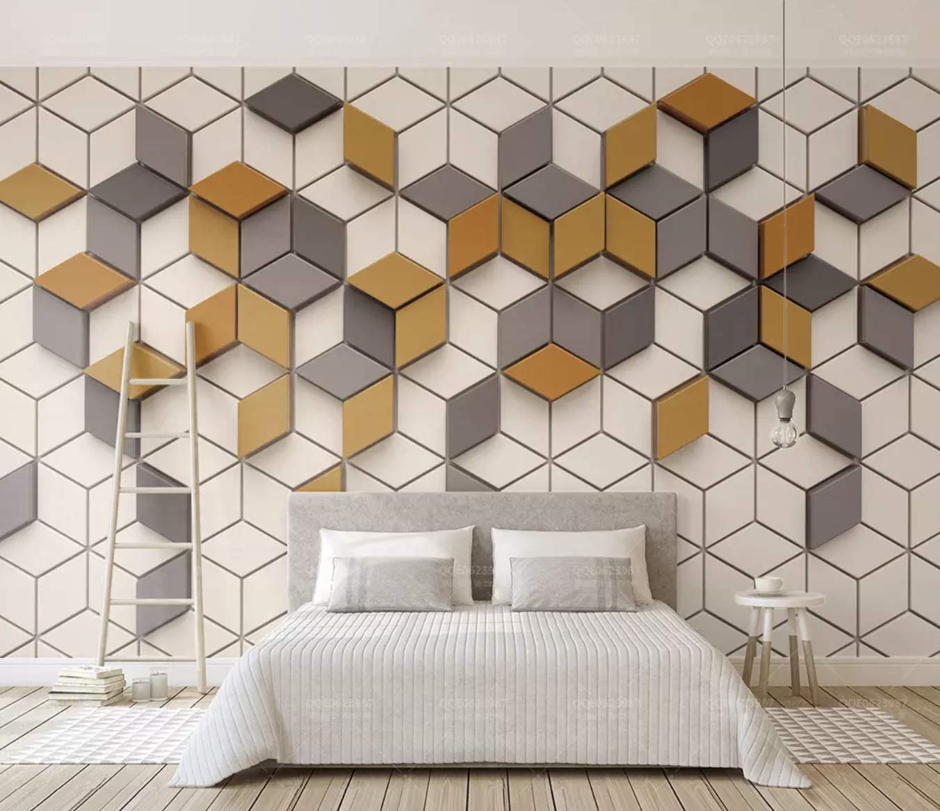 Detail Square Pattern Wallpaper Nomer 23