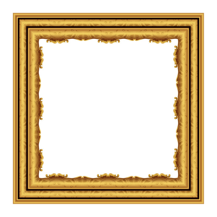 Detail Square Picture Frame Png Nomer 8