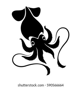 Detail Squid Vector Png Nomer 15