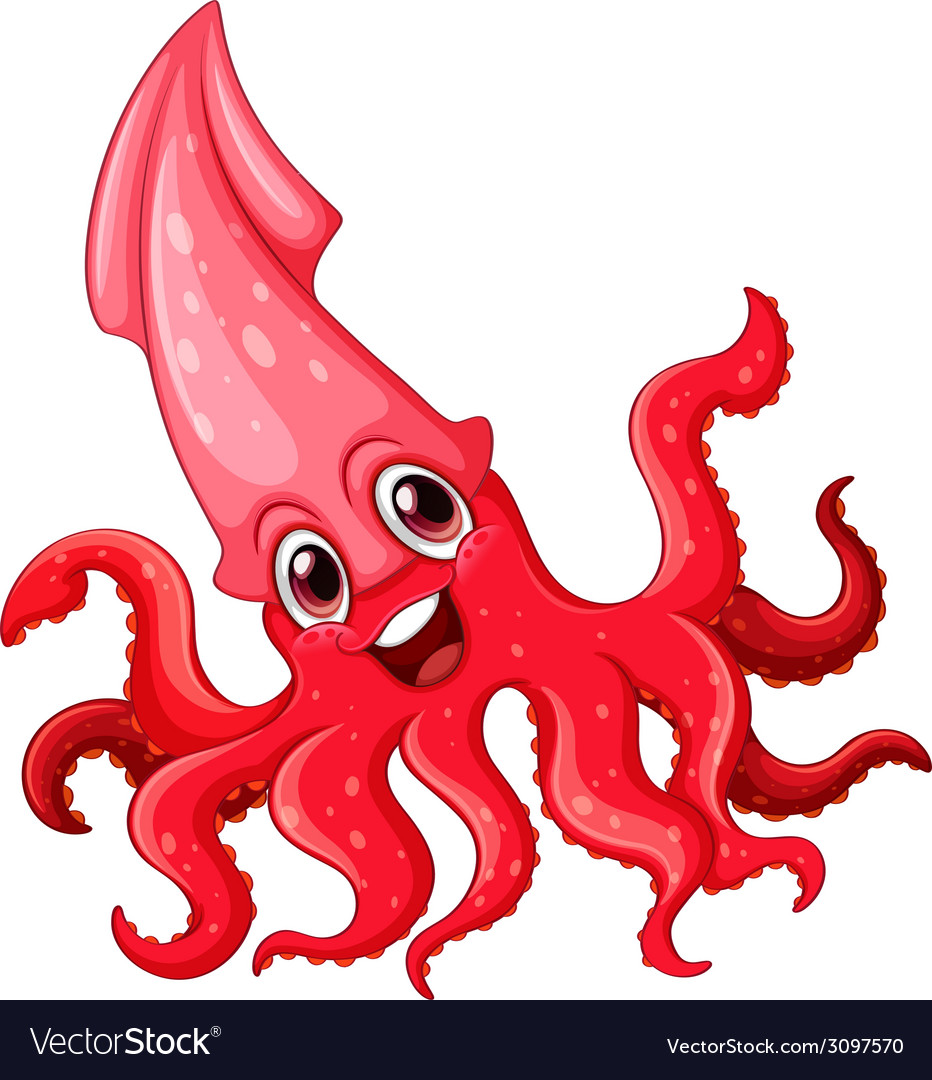 Detail Squid Vector Png Nomer 19