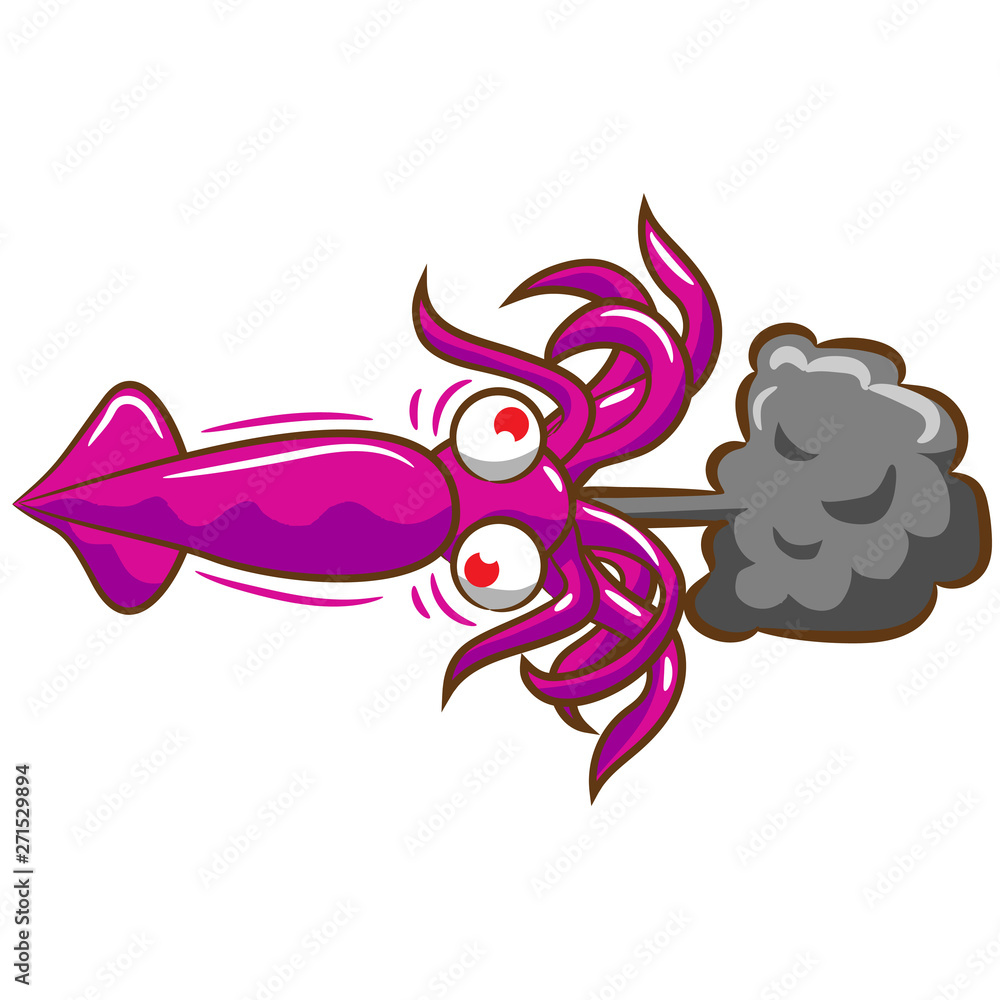 Detail Squid Vector Png Nomer 24