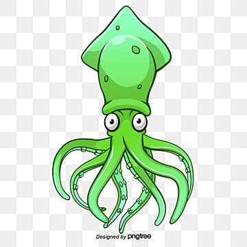 Detail Squid Vector Png Nomer 25