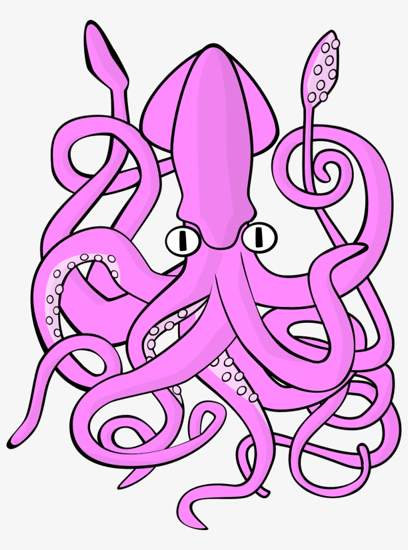 Detail Squid Vector Png Nomer 38