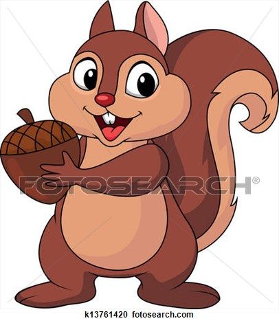 Detail Squirrel Clipart Free Nomer 12