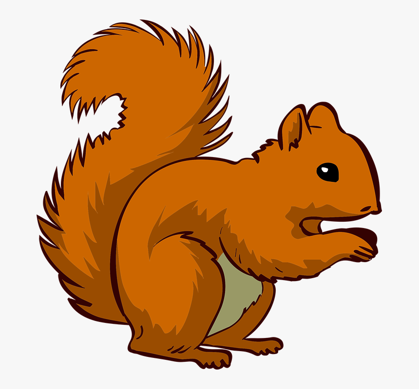 Detail Squirrel Clipart Free Nomer 6