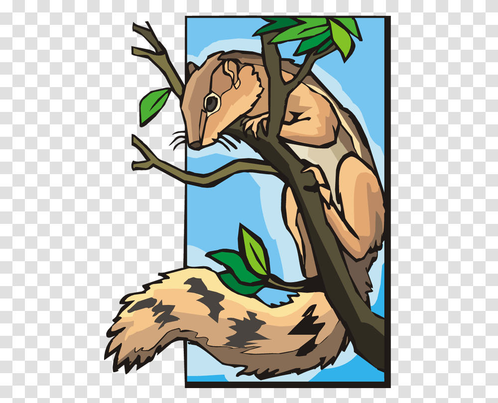 Detail Squirrel In Tree Clipart Nomer 36